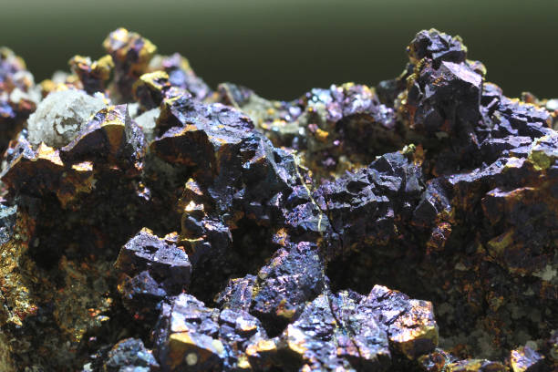 istock chalcopyrite mineral texture 2172788201