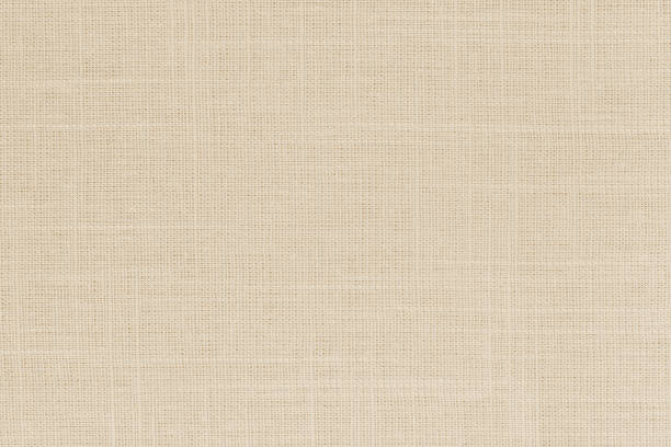 istock Brown linen fabric cloth texture for background, natural textile pattern. 2172790142