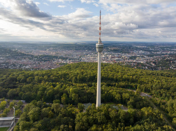 istock Stuttgart TV Tower in Germany 2172794500