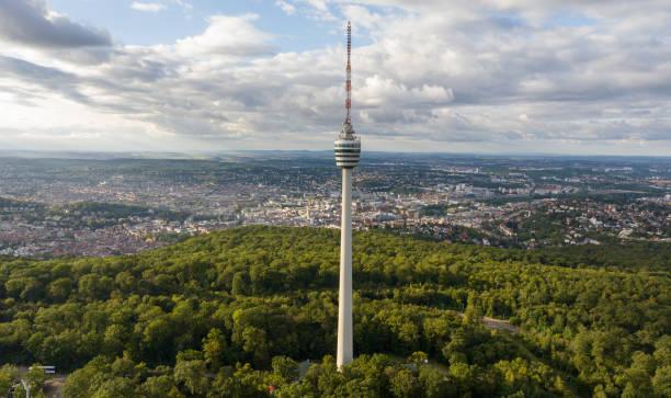 istock Stuttgart TV Tower in Germany 2172794701