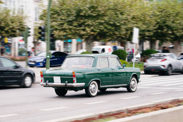 istock Old car in a city 2172798526