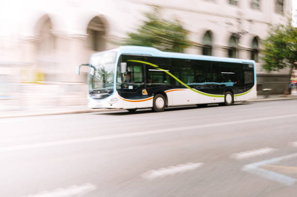 istock City bus in motion 2172798719