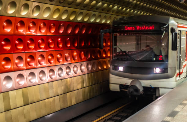 Subway station in Prague