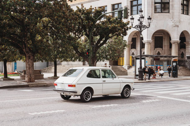 istock Old car in a city 2172798895