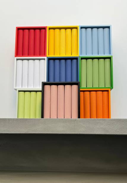 istock Colorful boxes filled with colorful tone in tone book replicas 2172808547