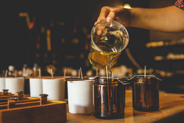 istock The process of making candles in the workshop 2172810093