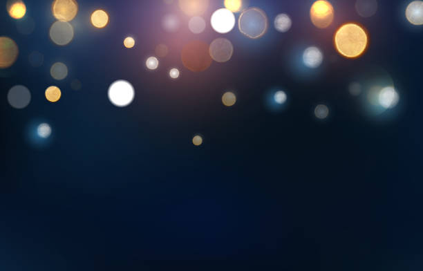 istock Christmas background. Powder dust. Magic bokeh shines with gold dust. Small realistic glare on a transparent  background. Design element for cards, invitations, backgrounds, screensavers. 2172810192