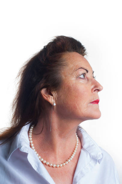 istock Profile of a Senior Beautiful Woman 2172810740