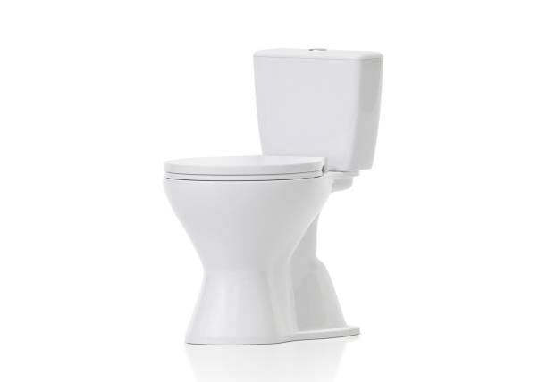 istock Toilet bowls on white background 2172814347