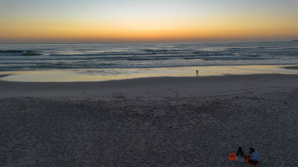 istock Sunset at Costa Nova Beach, Portugal 2172818136