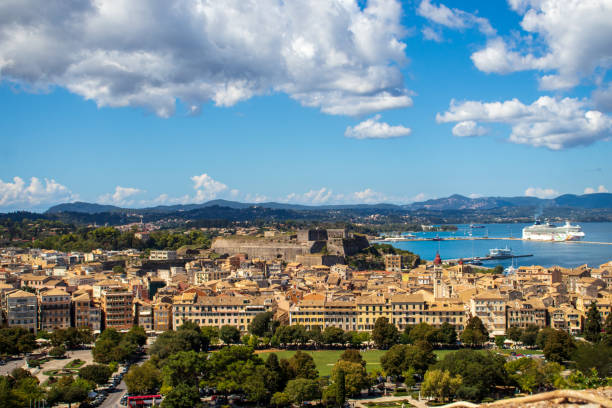 istock Town Kerkyra on greek island Corfu 2172829609