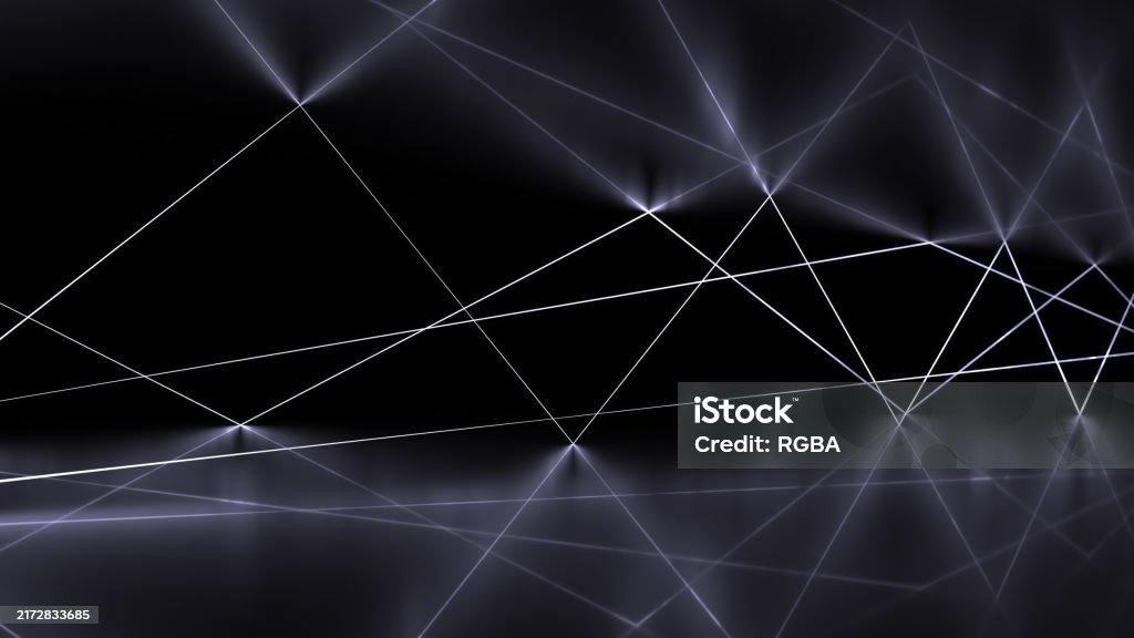 Laser Texture Reflection White Laser Beams With Reflections Stock Photo - Download Image Now ...