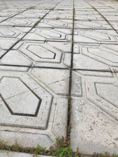 istock Floor tiles background, pathway in the garden 2172834170
