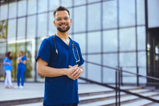 istock Medical professional working in a hospital. 2172838221