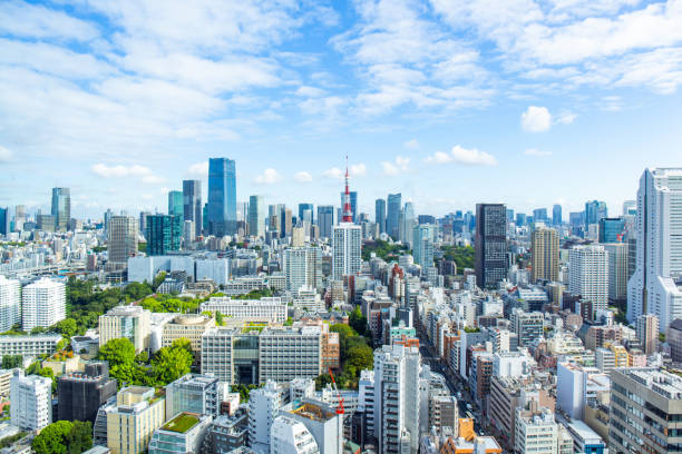 istock Streetscape of Tokyo 2172843126