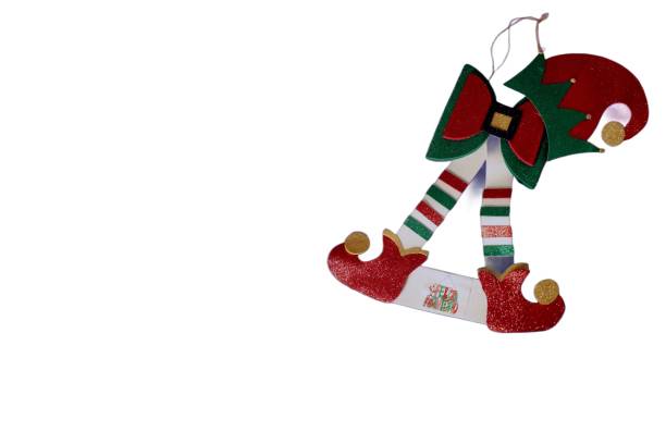 istock Christmas stockings on a white background 2172847448