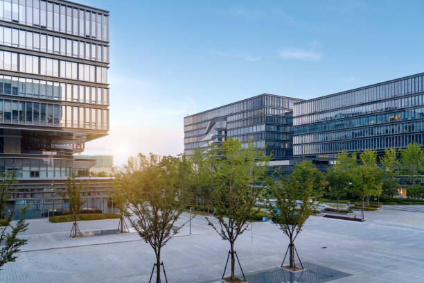 istock Digital Industrial Park in Hangzhou, China 2172848709