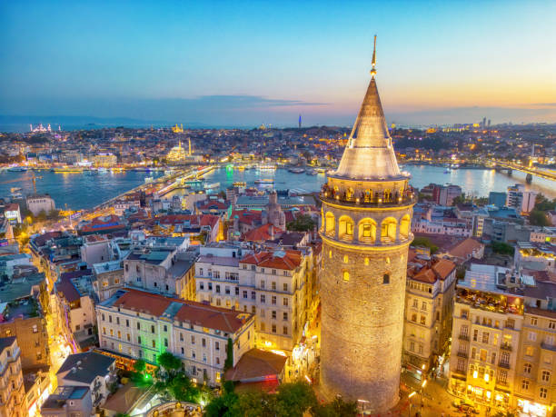 istock Galata Tower in Istanbul 2172850304