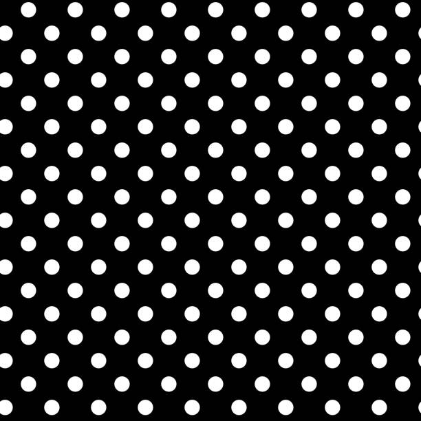 istock Abstract fashion monochrome polka dots background. Black and white seamless pattern with textured circles. Template design for invitation, poster, card, flyer, banner, textile, fabric. Halftone card 2172851237