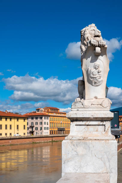 istock Lion Statue with Coat of Arms 2172858247