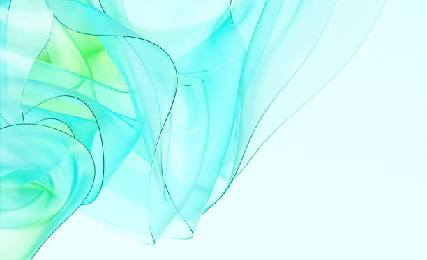 istock Soft and transparent abstract backgrounds, Clean 3D rendered illustrations 2172866740