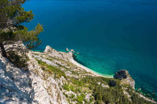 istock Beach of the two sisters, Conero park 2172876286