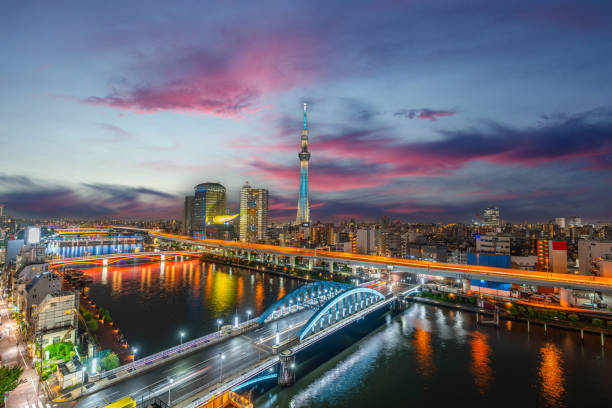 istock Night view of Tokyo, Japan. 2172884077