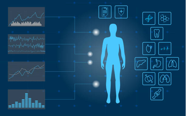 istock Digital Health Monitoring and Medical Data Analytics - stock illustration 2172892347