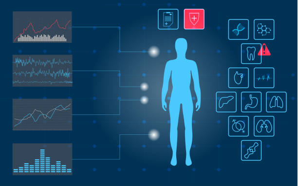 istock Digital Health Monitoring and Medical Data Analytics - stock illustration 2172894559