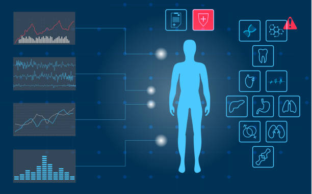istock Digital Health Monitoring and Medical Data Analytics - stock illustration 2172894713