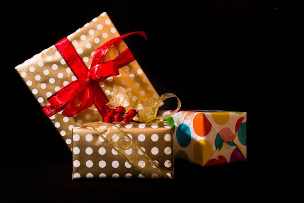 istock Celebrating time. Christmas gift 2172901503