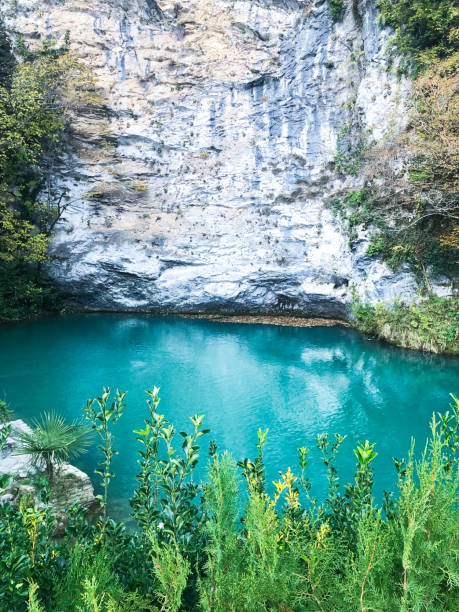 istock Blue lake, mountain Akhtsykh, Abkhazia 2172912226