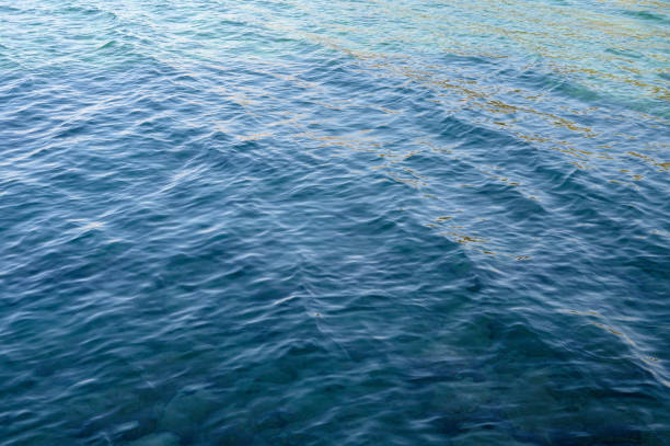 Rippled surface of seawater, full frame