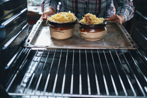 Baking French Onion Soup in the Oven