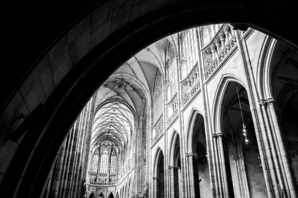 istock Low angle view of a church ceiling 2172939758