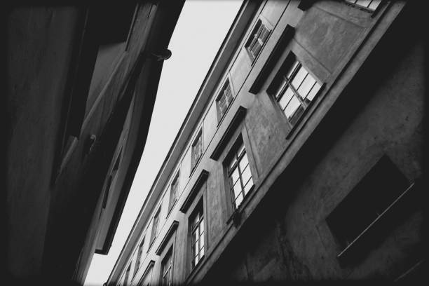 istock Low angle view of buildings against sky 2172939851