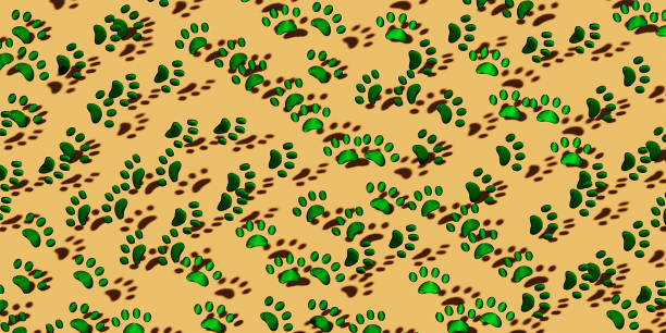 World animal day greeting illustration. 3d render.