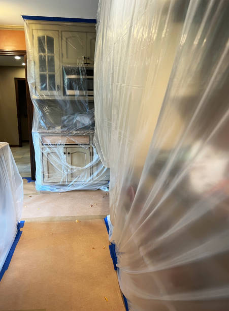 Plastic Preparation for Painting stock photo