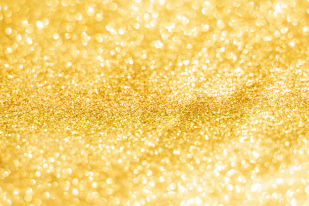 istock Gold glitter defocused texture background. gold christmas abstract background 2172969911