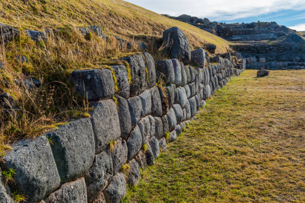 Sacsayhuaman inca ruin, Cusco, Peru.