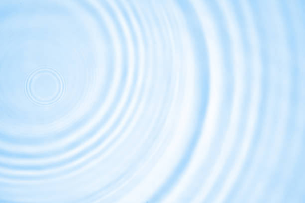 istock Abstract transparent water shadow surface texture natural ripple on blue background 2172998067
