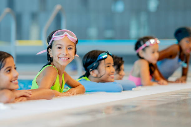 istock Children's Swimming Lesson 2172999502