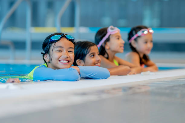 istock Children's Swimming Lesson 2172999517