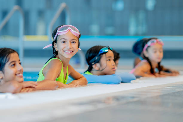 istock Children's Swimming Lesson 2172999540