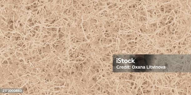 Hay Pattern Paper Brown Shredded Paper Or Hay Box Filler Seamless Pattern Stock ...