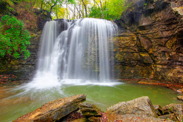 istock Hayden Run Falls in Autumn, Columbus, Ohio 2173010996