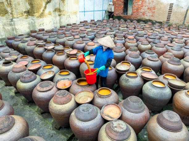 istock Making traditional sauce in Vietnam 2173023262