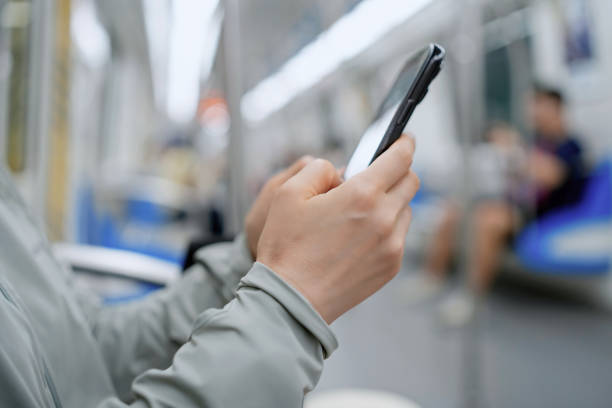 istock Daily Life in Transit: Engaging with Technology on the Subway 2173027020