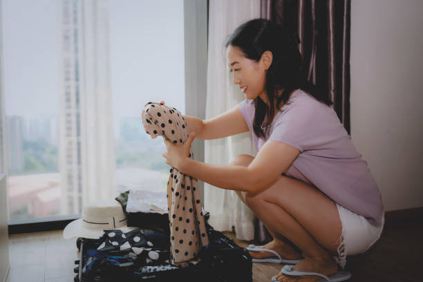 istock Preparing for Travel: Organizing Luggage with Care and Style 2173028098