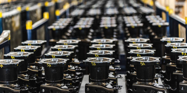 istock Factory Workshop, Tools Equipment for Industry Engineering and Metal Manufacturing, Featuring Steel Machines, Spare Parts, and Repair Services, Integral to Production Process and Technological Work 2173029424